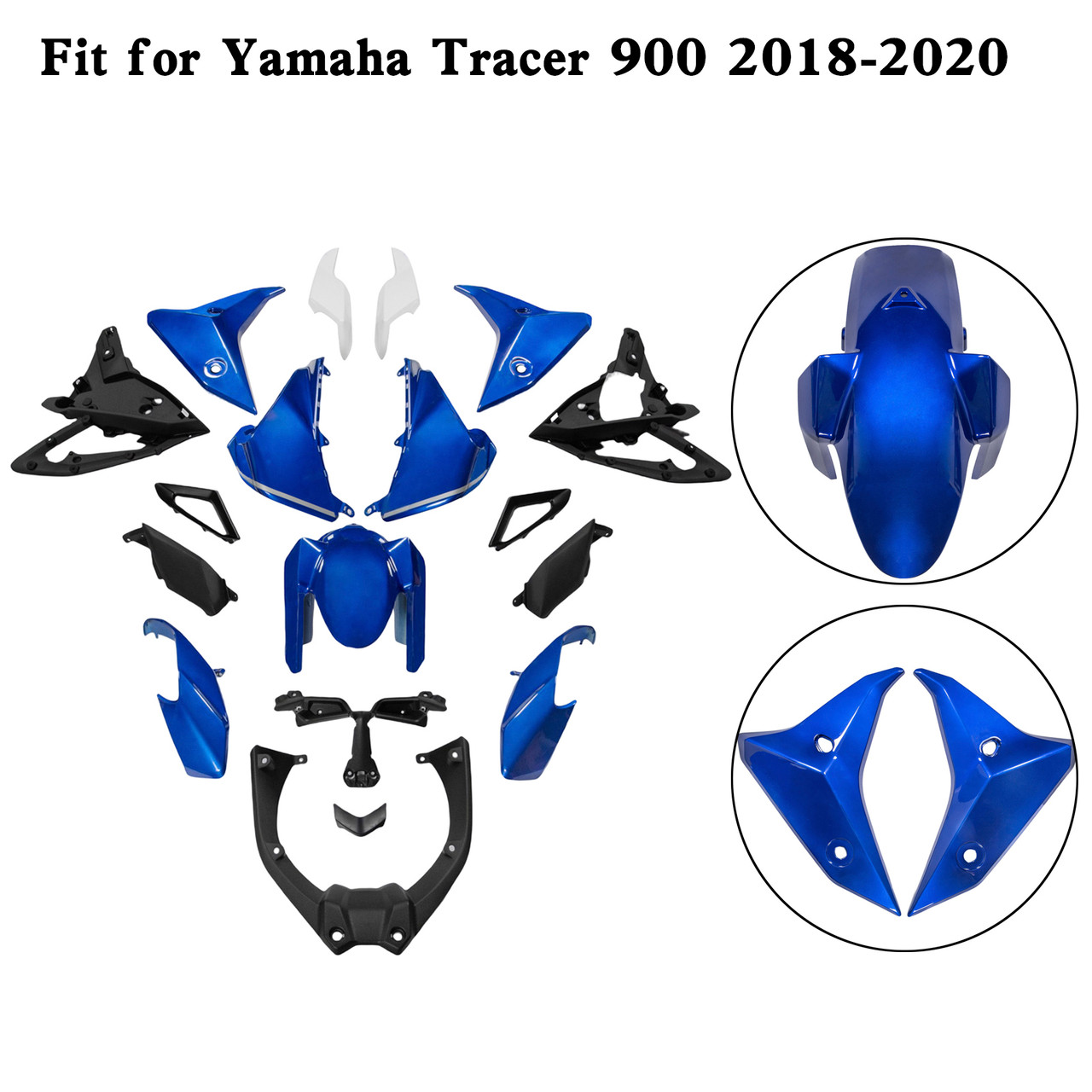 2018-2020 Yamaha Tracer 900 Amotopart Fairing Kit Generic #13