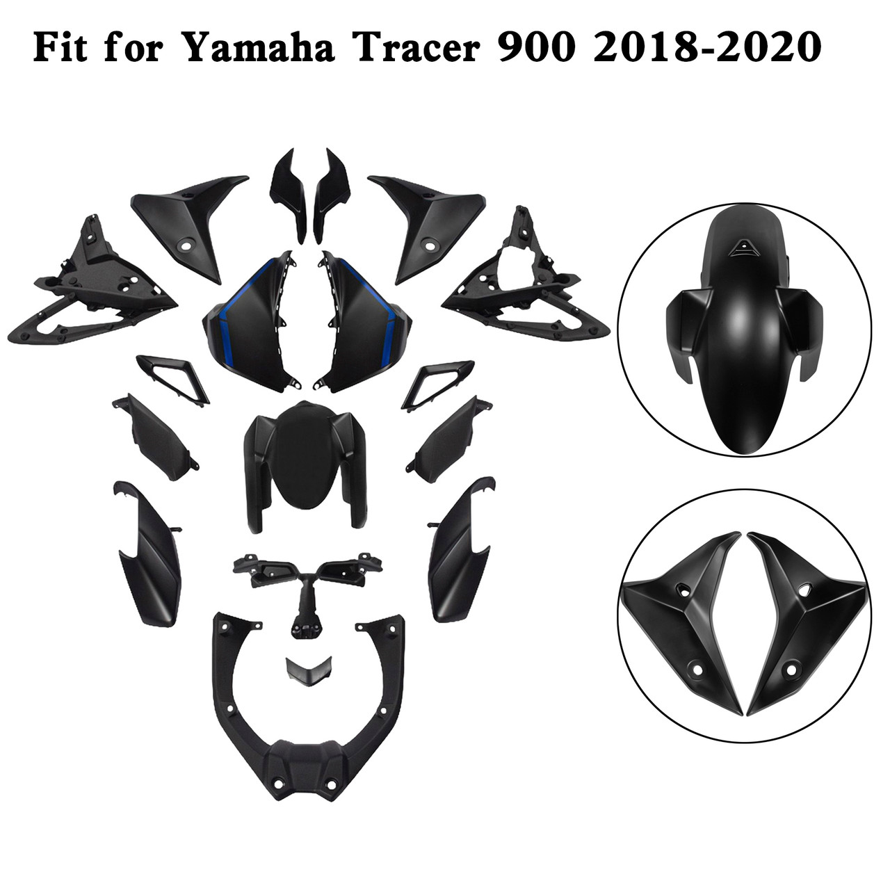 2018-2020 Yamaha Tracer 900 Amotopart Fairing Kit Generic #14