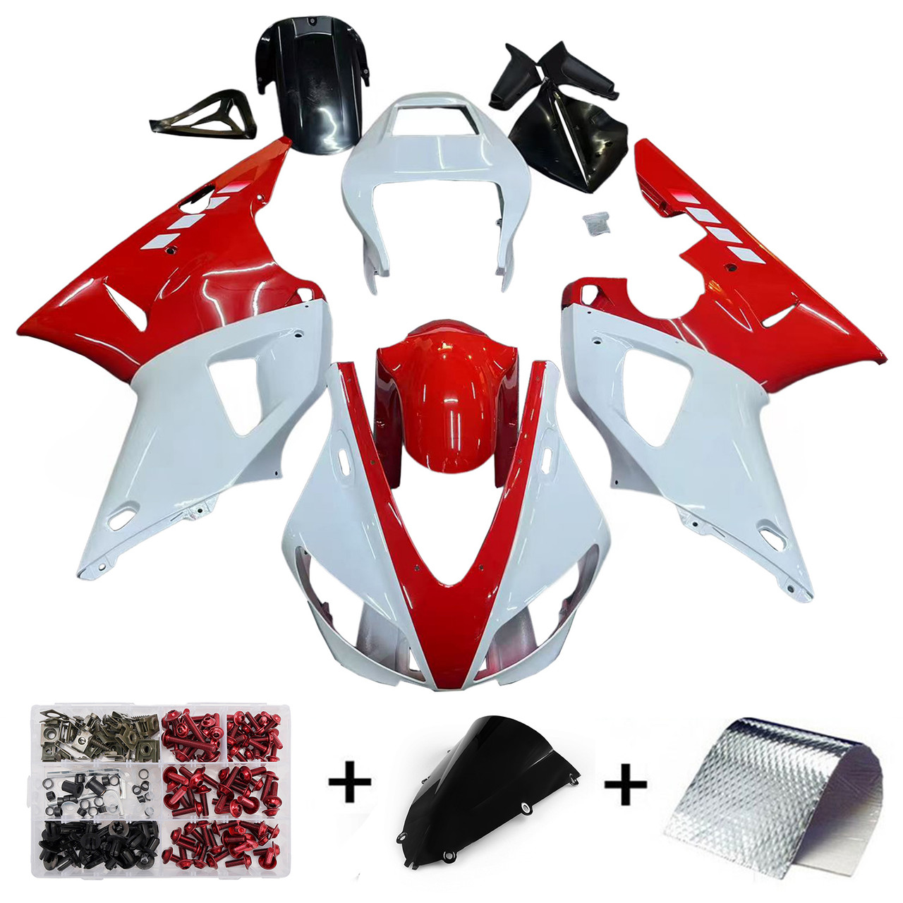 1998-1999 Yamaha YZF 1000 R1 Amotopart Fairing Kit Generic #112