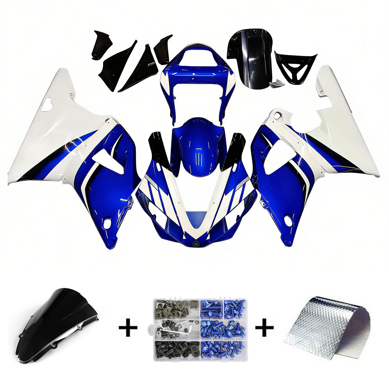 2000-2001 Yamaha YZF 1000 R1 Amotopart Fairing Kit Generic #115