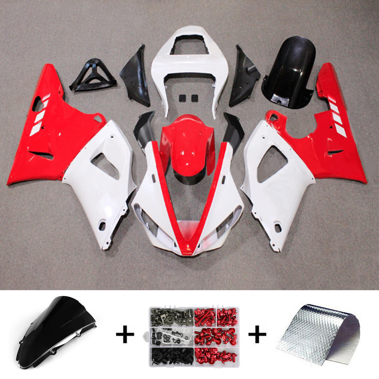 2000-2001 Yamaha YZF 1000 R1 Amotopart Fairing Kit Generic #122