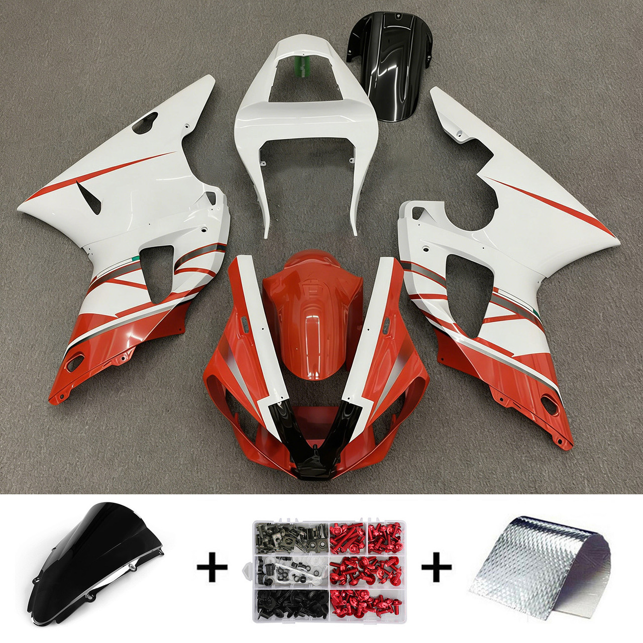 2000-2001 Yamaha YZF 1000 R1 Amotopart Fairing Kit Generic #124