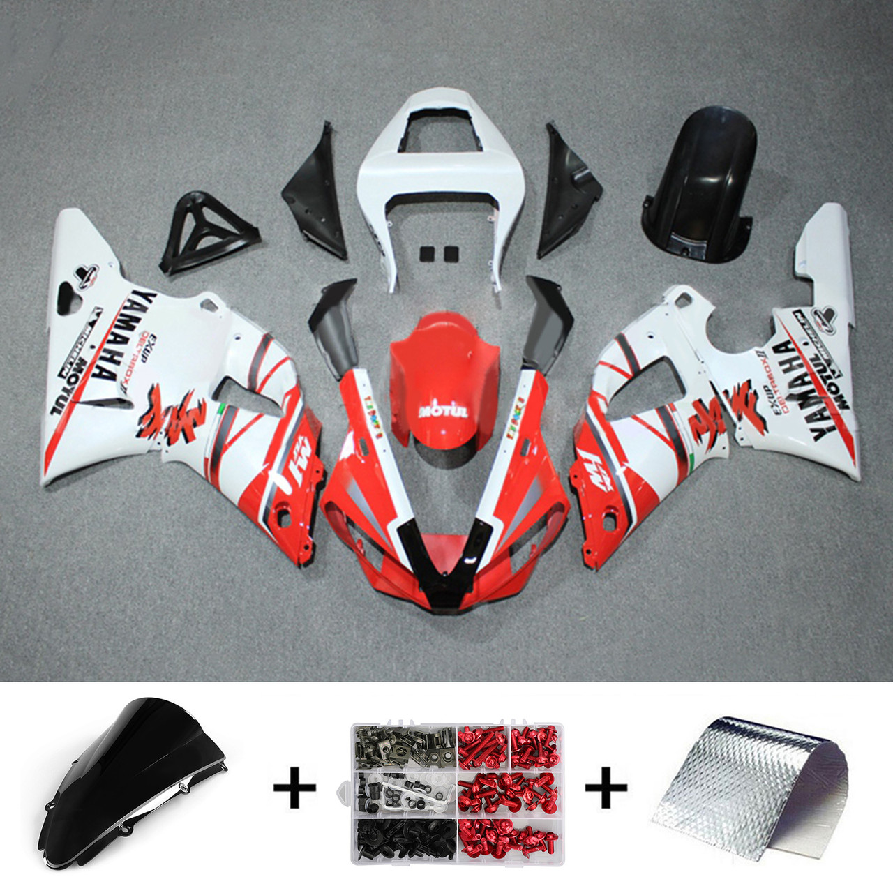 2000-2001 Yamaha YZF 1000 R1 Amotopart Fairing Kit Generic #126