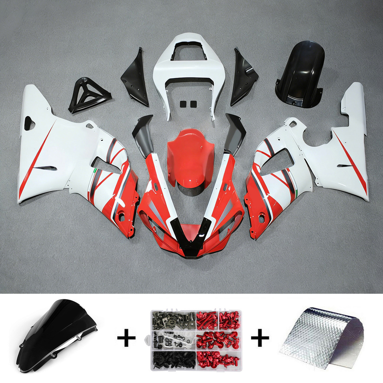 2000-2001 Yamaha YZF 1000 R1 Amotopart Fairing Kit Generic #126
