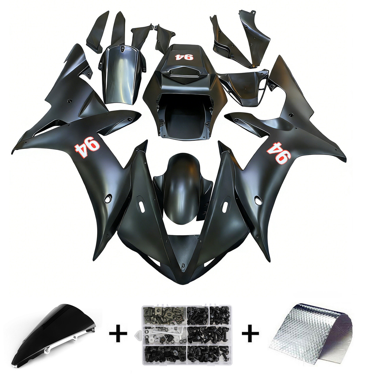 2002-2003 Yamaha YZF-R1 Amotopart Fairing Kit Generic #27