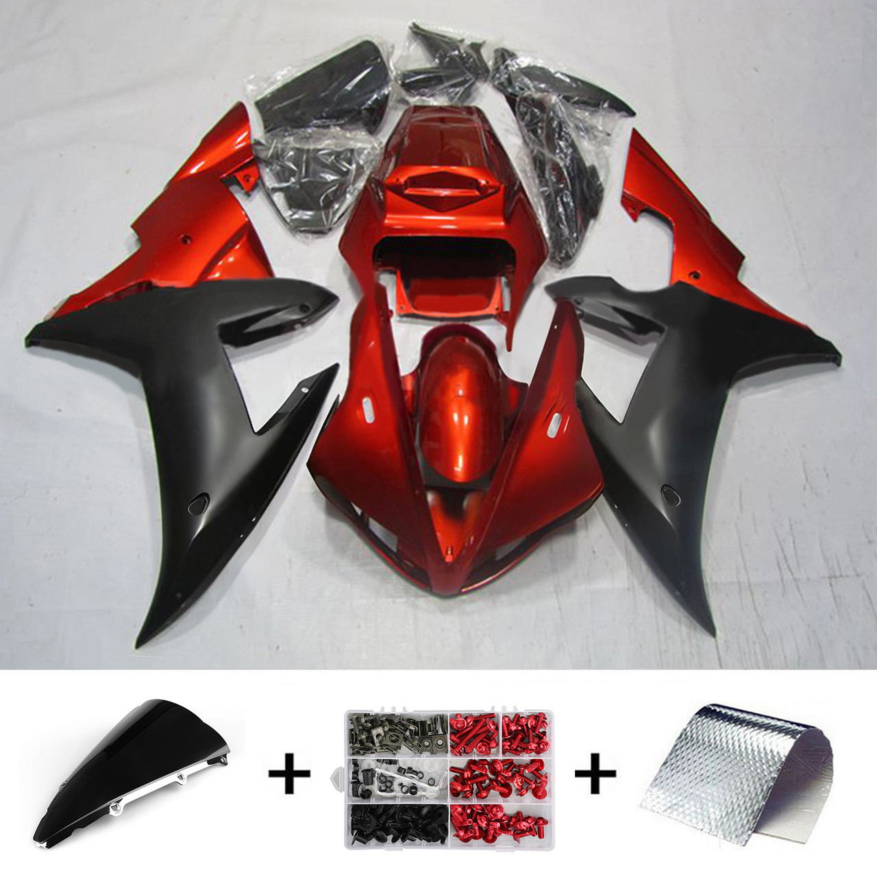 2002-2003 Yamaha YZF-R1 Amotopart Fairing Kit Generic #31