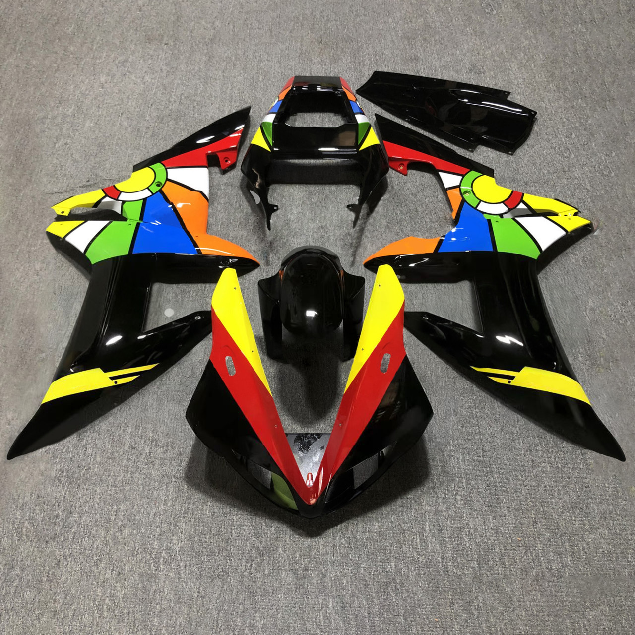 2002-2003 Yamaha YZF-R1 Amotopart Fairing Kit Generic #32