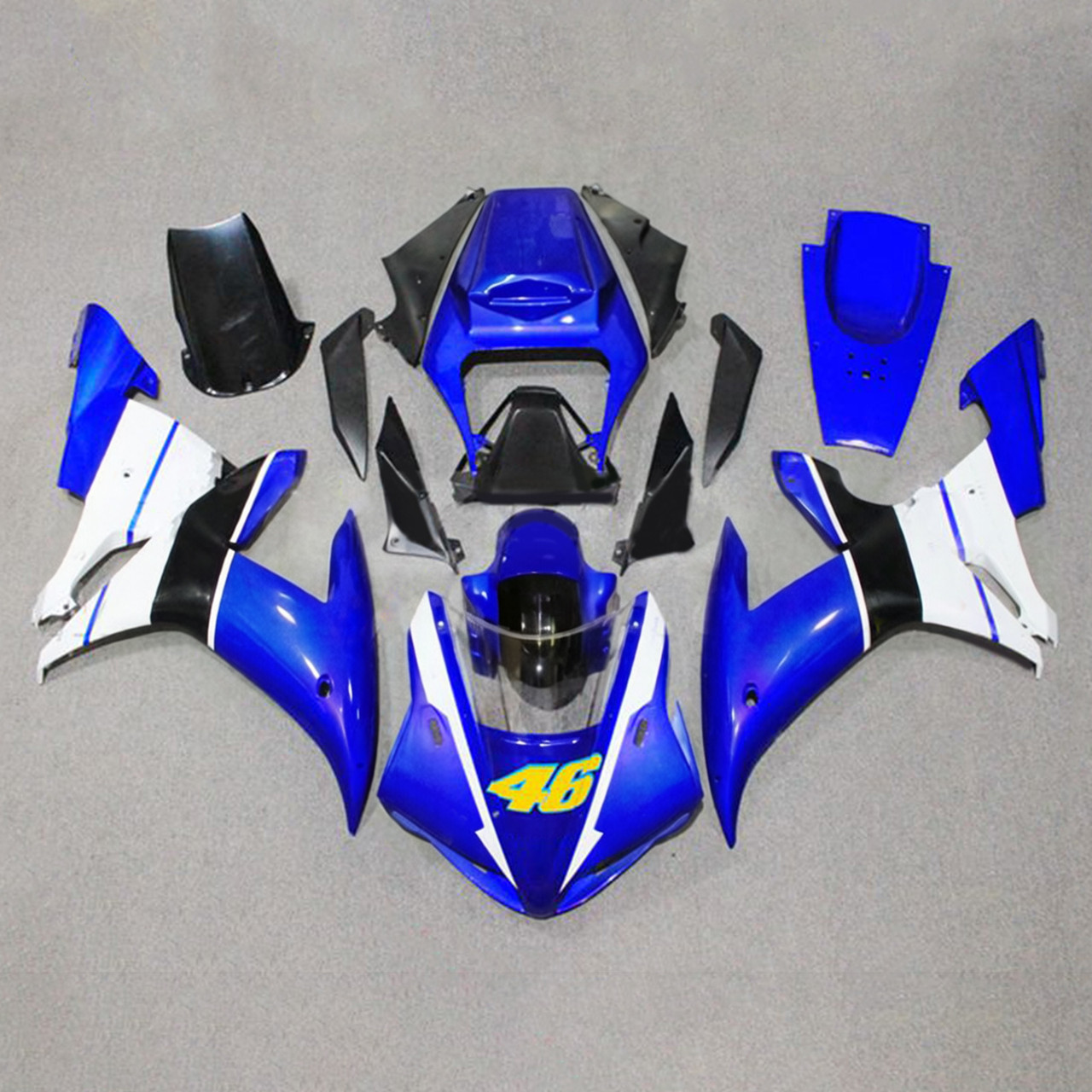 2002-2003 Yamaha YZF-R1 Amotopart Fairing Kit Generic #35