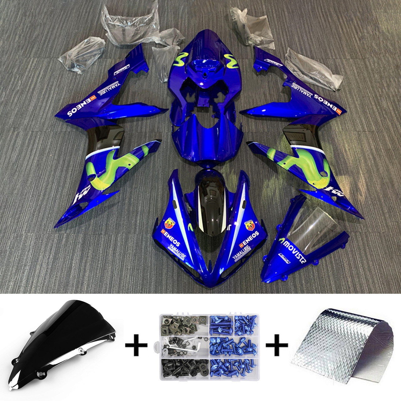 2004-2006 Yamaha YZF 1000 R1 Amotopart Fairing Kit Generic #37