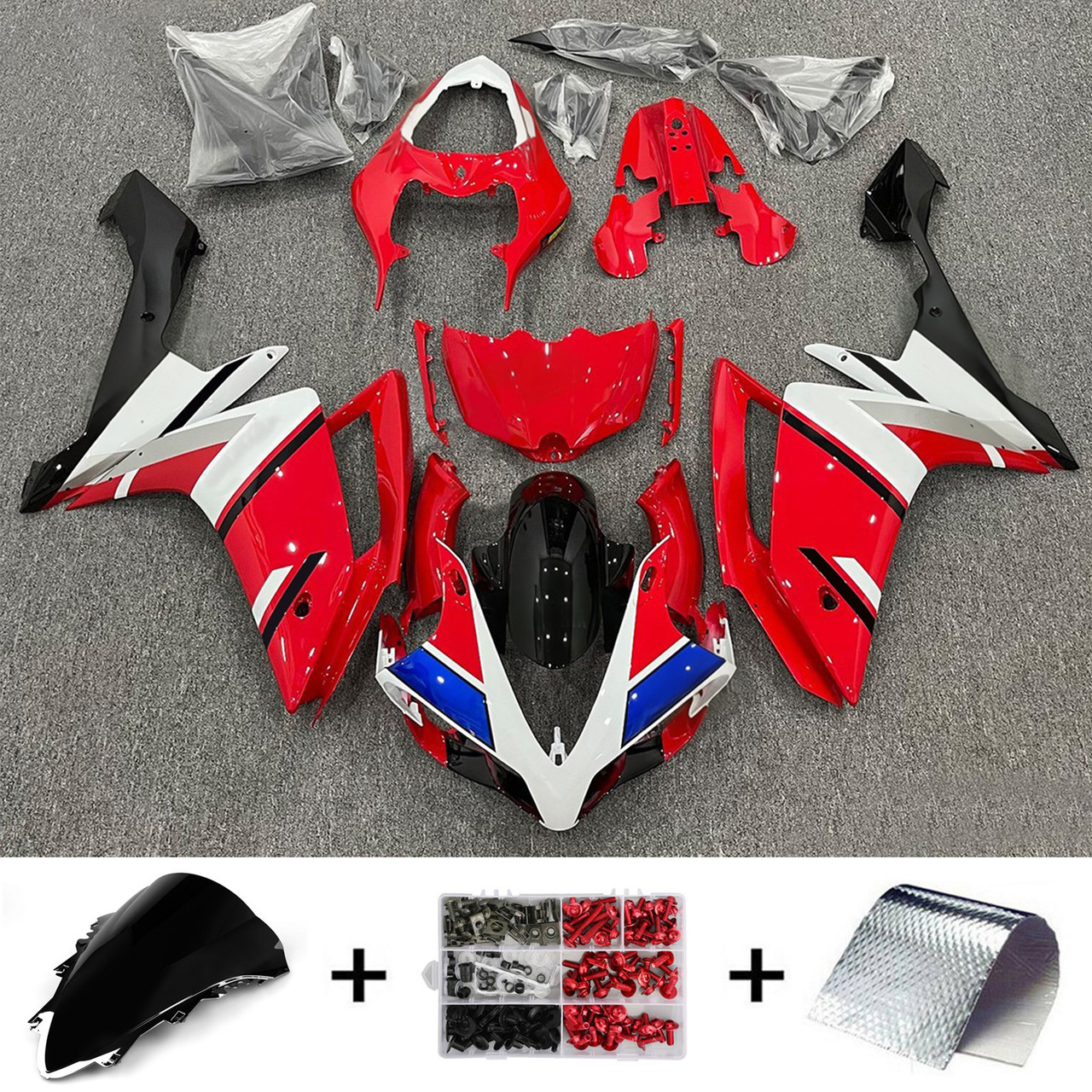 2007-2008 Yamaha YZF 1000 R1 Amotopart Fairing Kit Generic #130