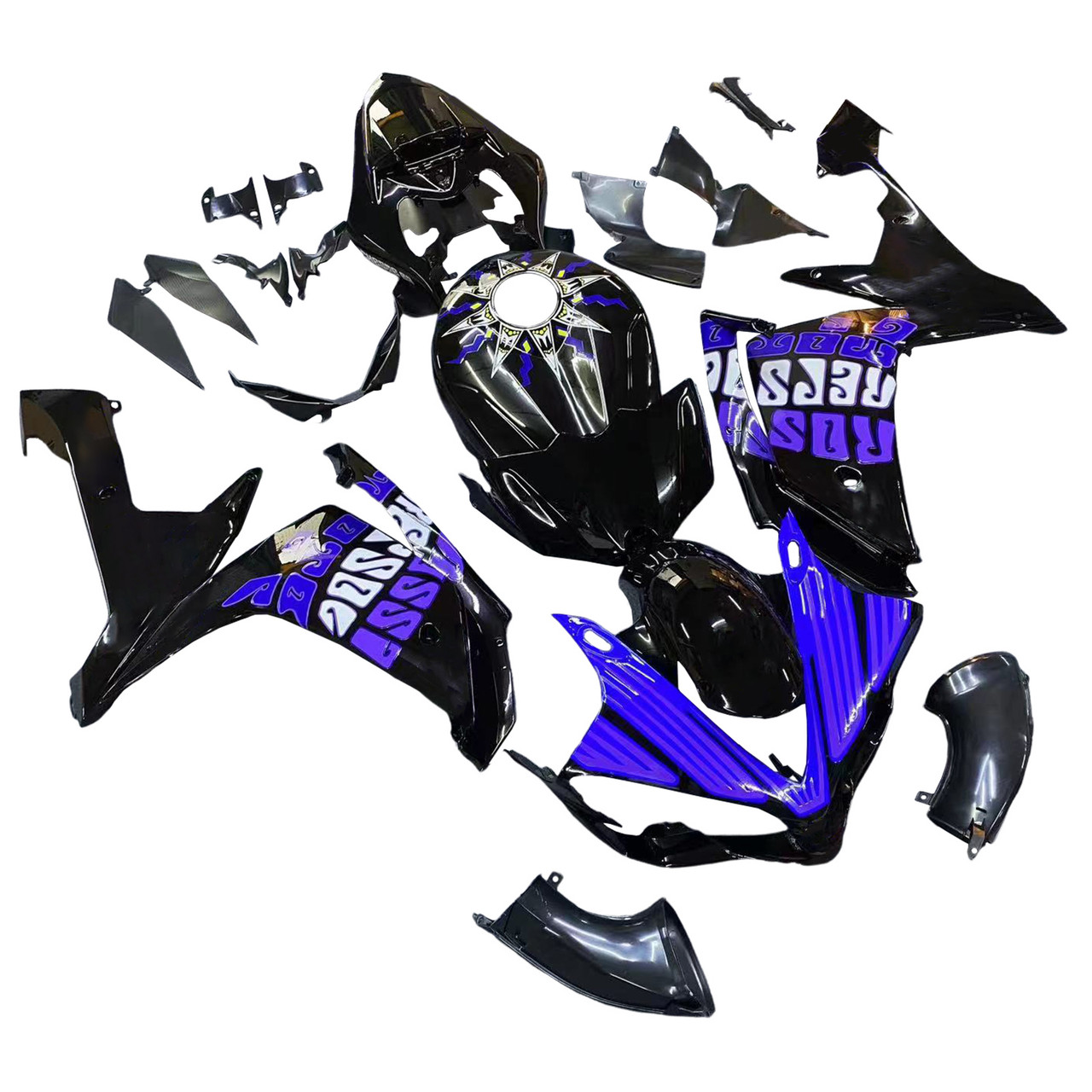 2007-2008 Yamaha YZF 1000 R1 Amotopart Fairing Kit Generic #131