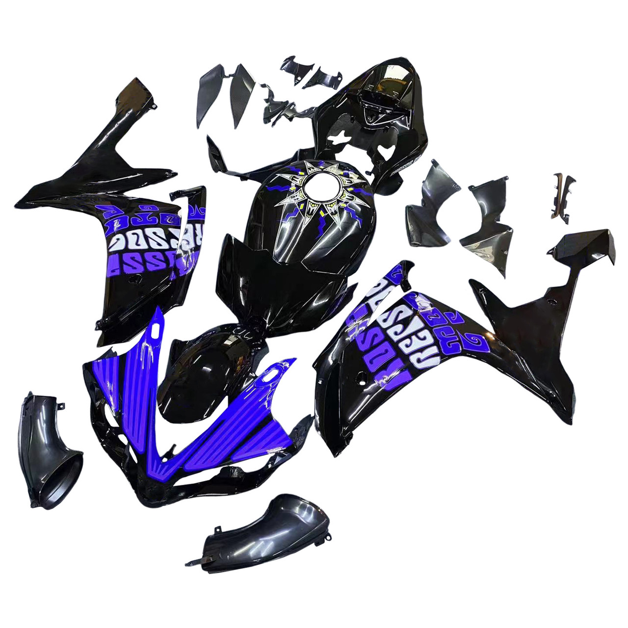 2007-2008 Yamaha YZF 1000 R1 Amotopart Fairing Kit Generic #131