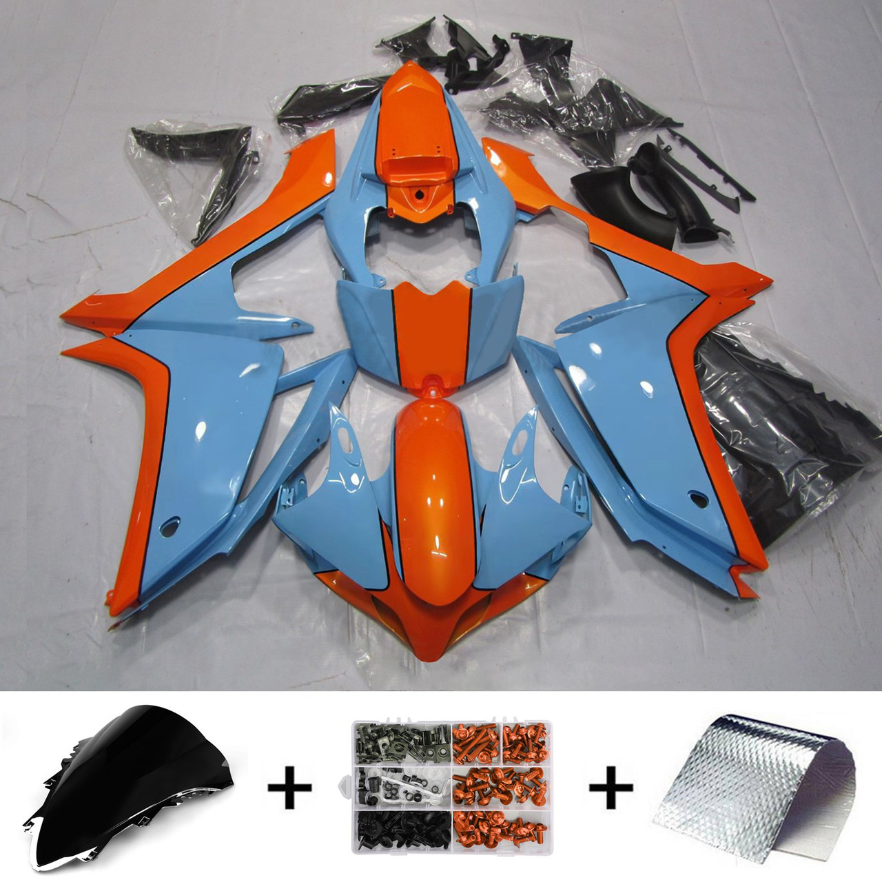 2007-2008 Yamaha YZF 1000 R1 Amotopart Fairing Kit Generic #139