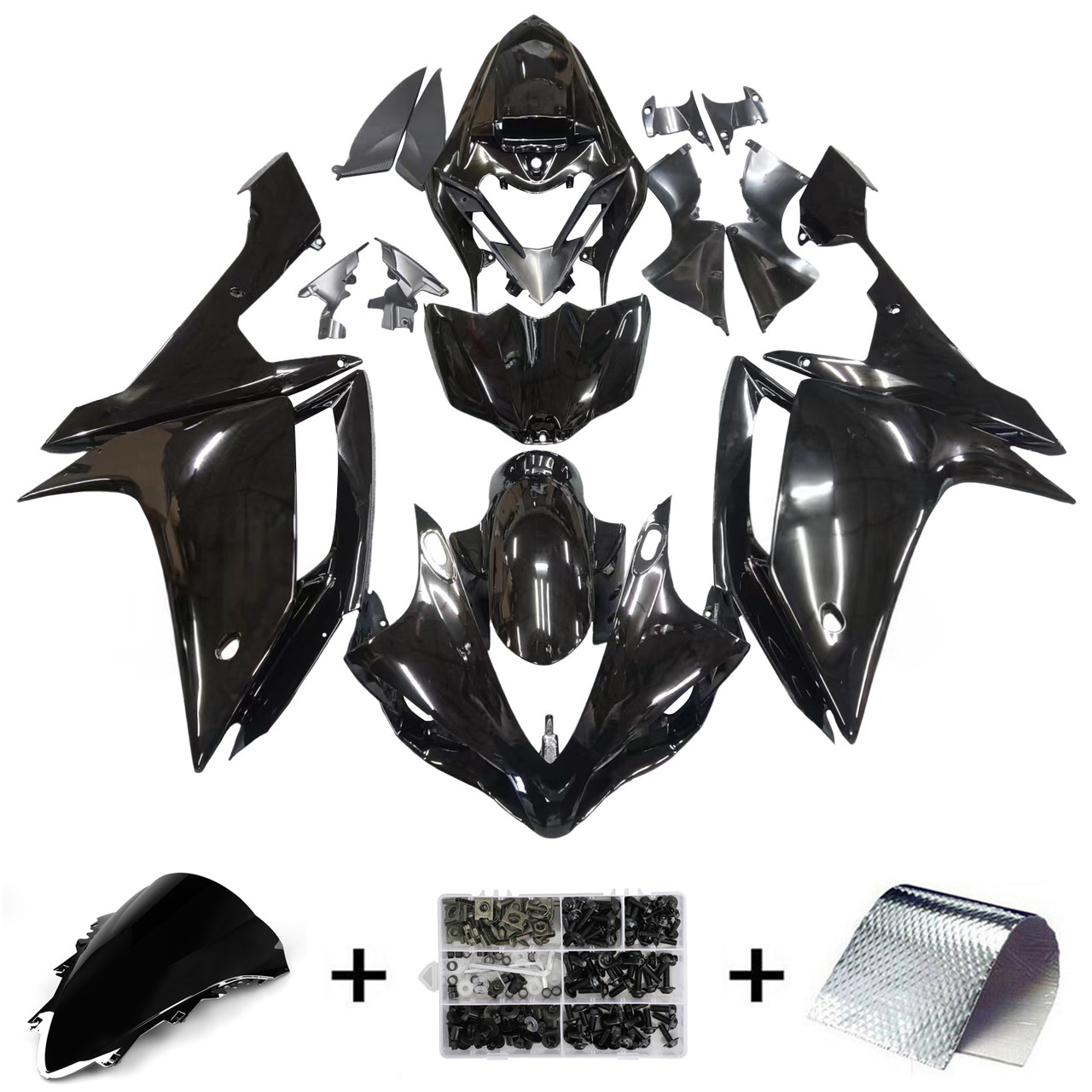 2007-2008 Yamaha YZF 1000 R1 Amotopart Fairing Kit Generic #141
