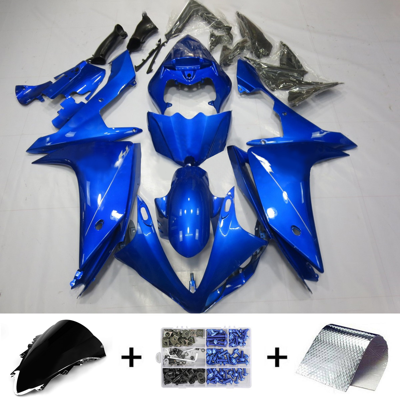 2007-2008 Yamaha YZF 1000 R1 Amotopart Fairing Kit Generic #142