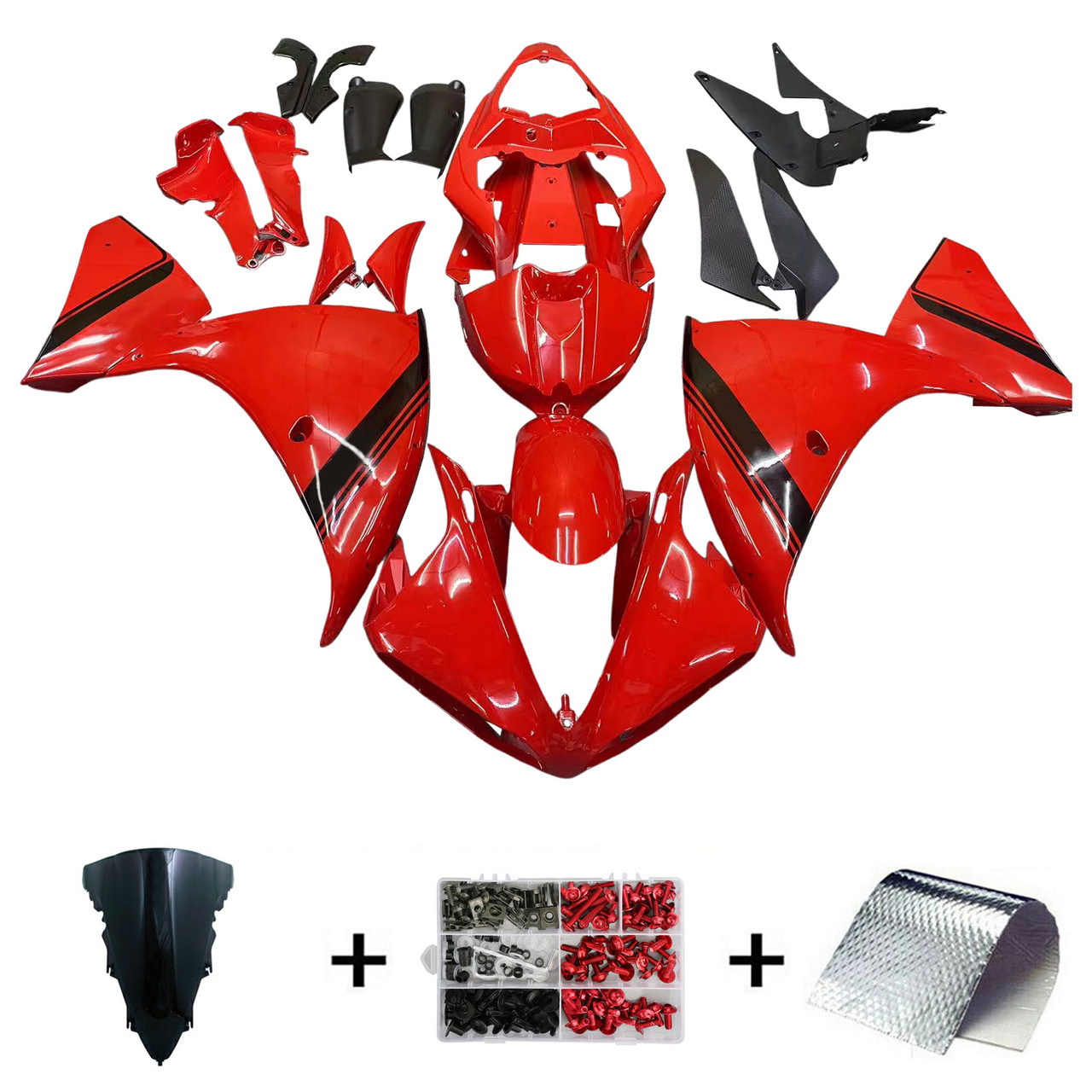 2009-2011 Yamaha YZF 1000 R1 Amotopart Fairing Kit Generic #163