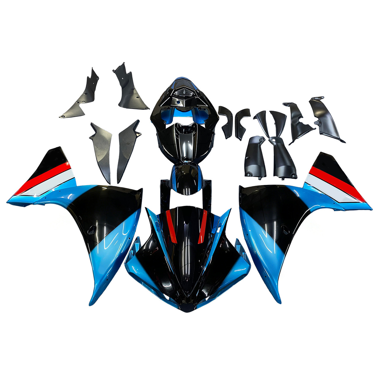 2009-2011 Yamaha YZF 1000 R1 Amotopart Fairing Kit Generic #168