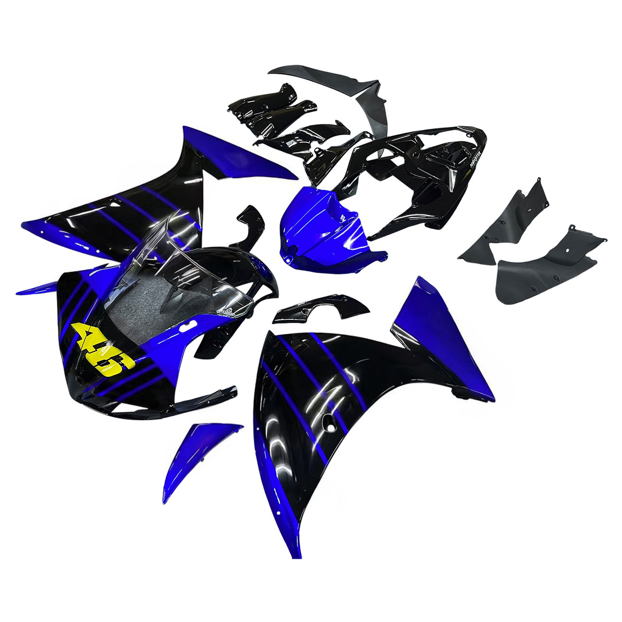 2009-2011 Yamaha YZF 1000 R1 Amotopart Fairing Kit Generic #173