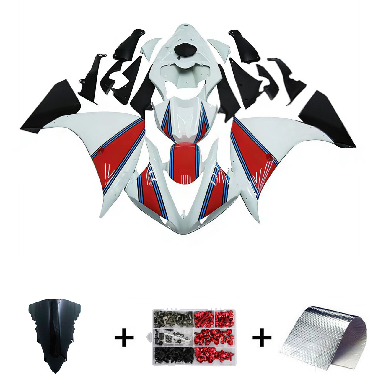 2009-2011 Yamaha YZF 1000 R1 Amotopart Fairing Kit Generic #177