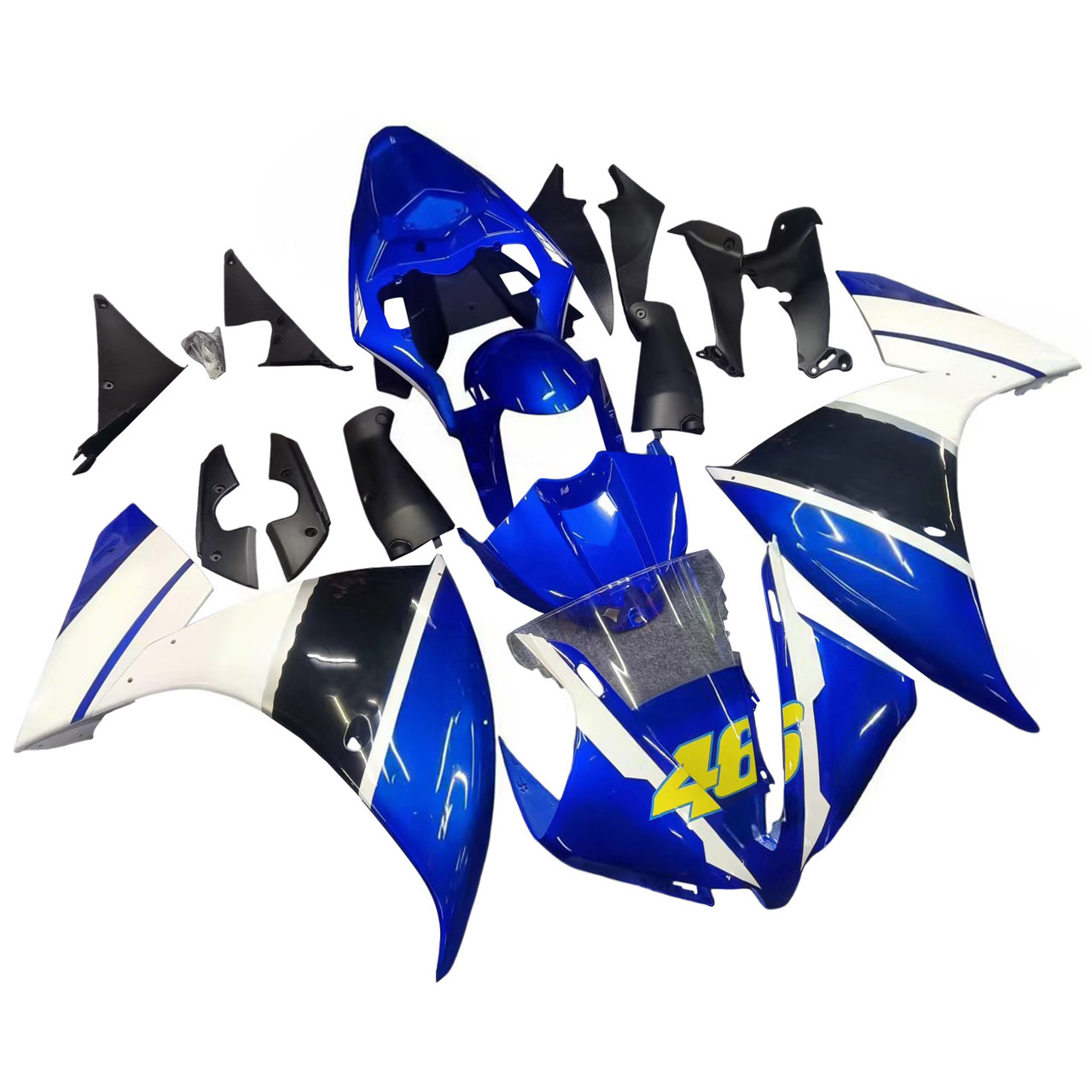 2012-2014 Yamaha YZF 1000 R1 Amotopart Fairing Kit Generic #12