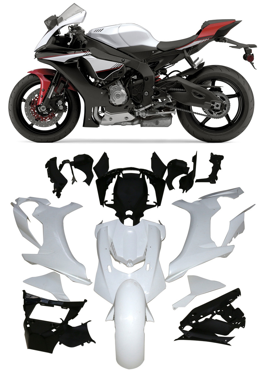 2015-2019 Yamaha YZF 1000 R1 Amotopart Fairing Kit Generic #6