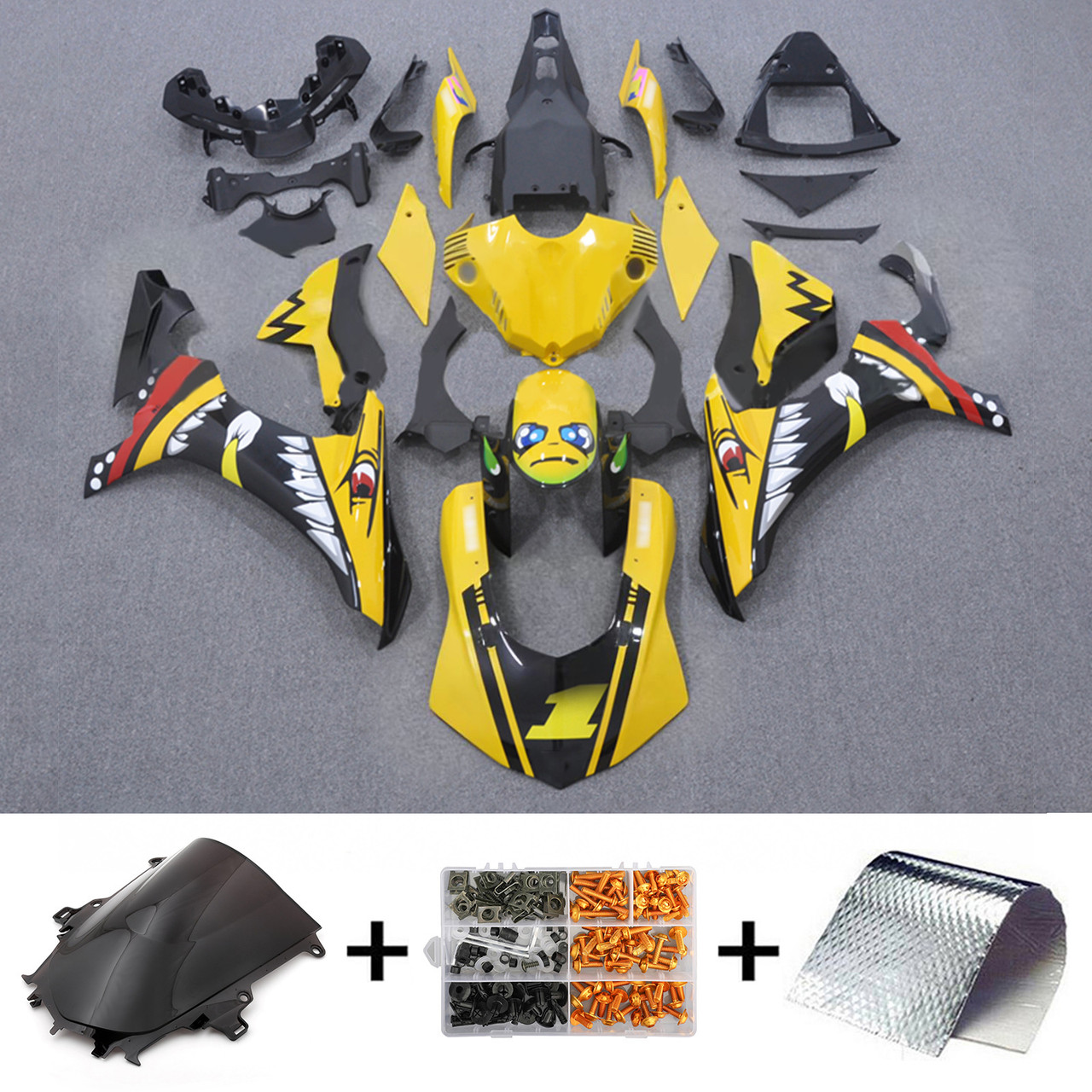 2015-2019 Yamaha YZF 1000 R1 Amotopart Fairing Kit Generic #139