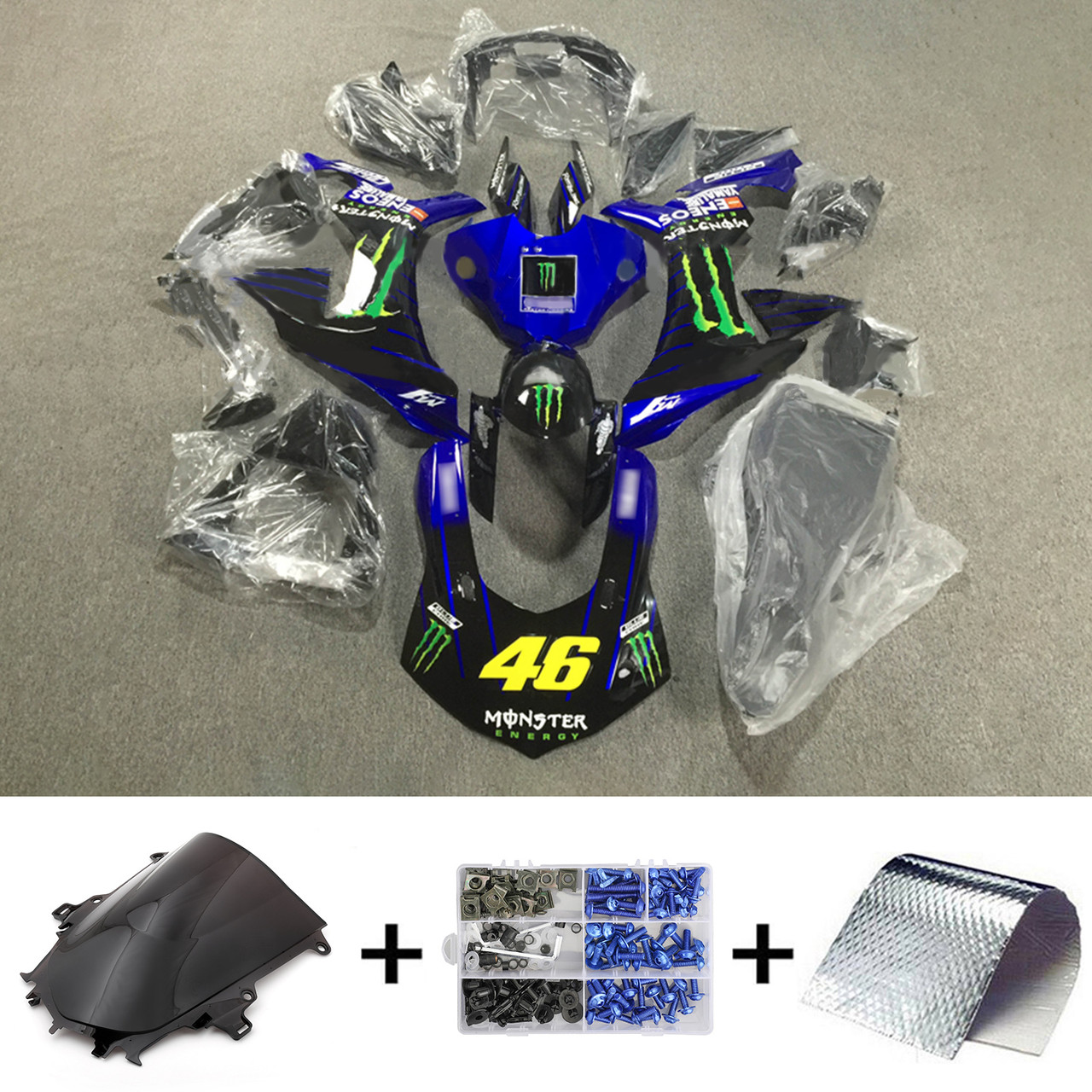 2015-2019 Yamaha YZF 1000 R1 Amotopart Fairing Kit Generic #144