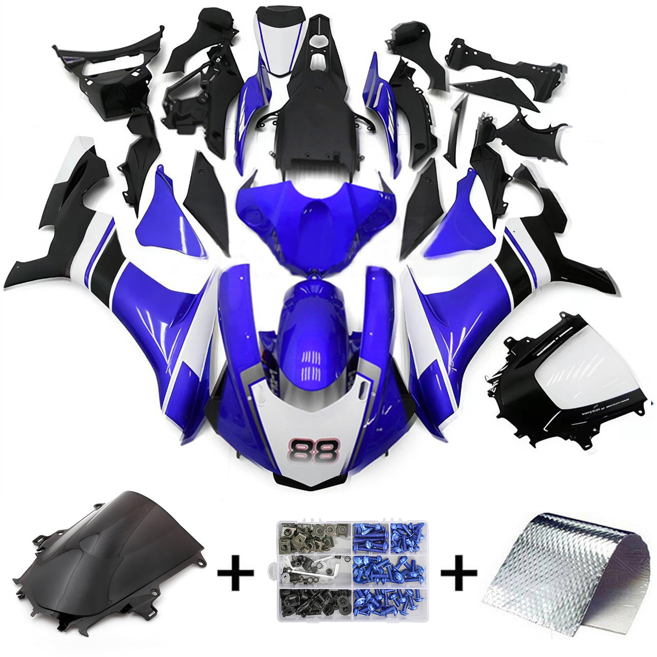 2015-2019 Yamaha YZF 1000 R1 Amotopart Fairing Kit Generic #146