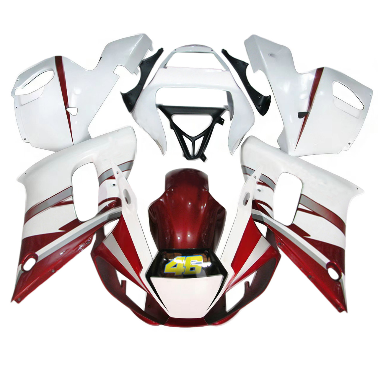 1998-2002 Yamaha YZF 600 R6 Amotopart Fairing Kit Generic #41