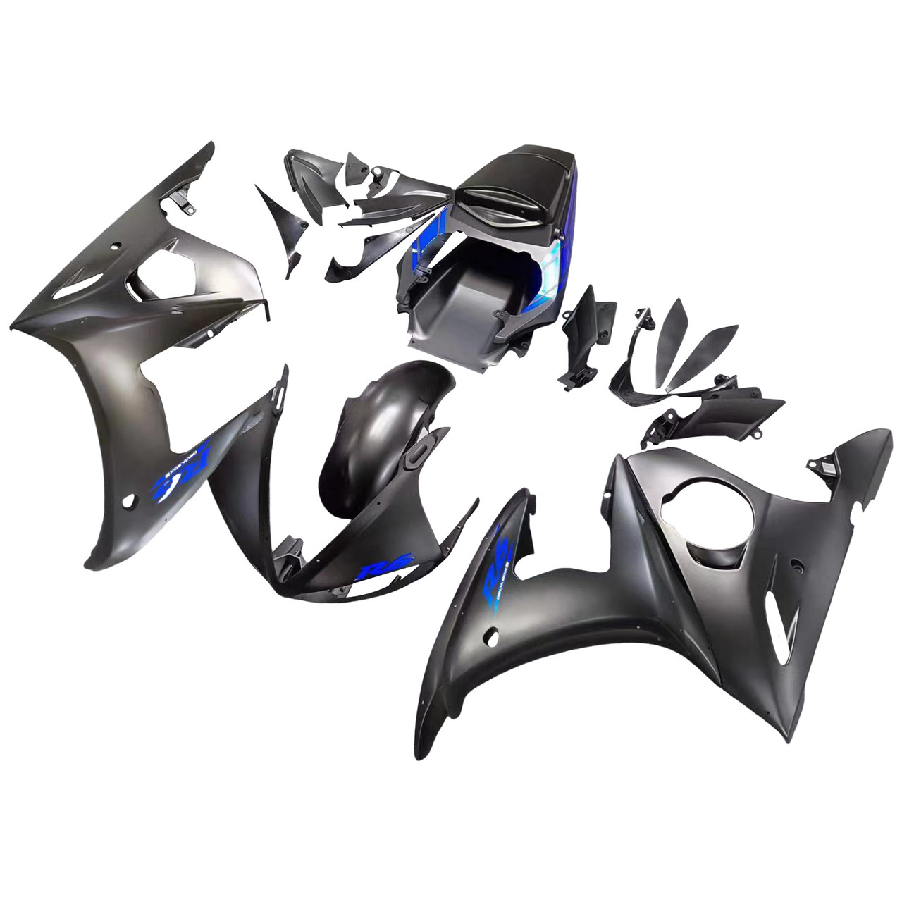 2003-2004 Yamaha YZF 600 R6 Amotopart Fairing Kit Generic #25