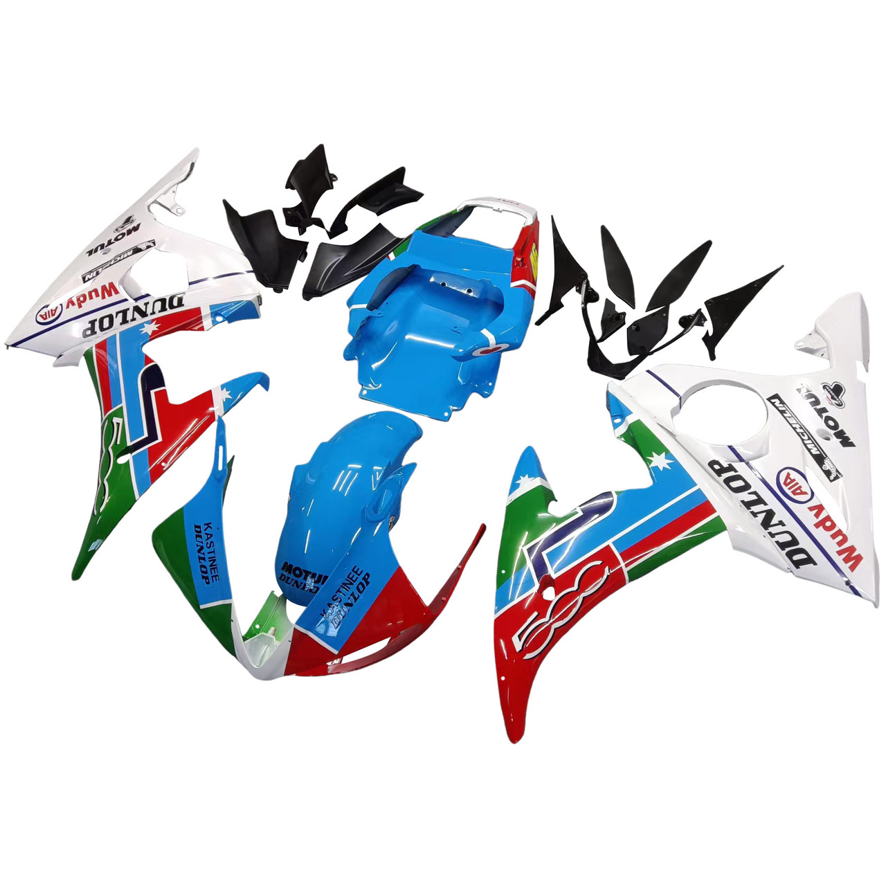 2005 Yamaha YZF 600 R6 Amotopart Fairing Kit Generic #2