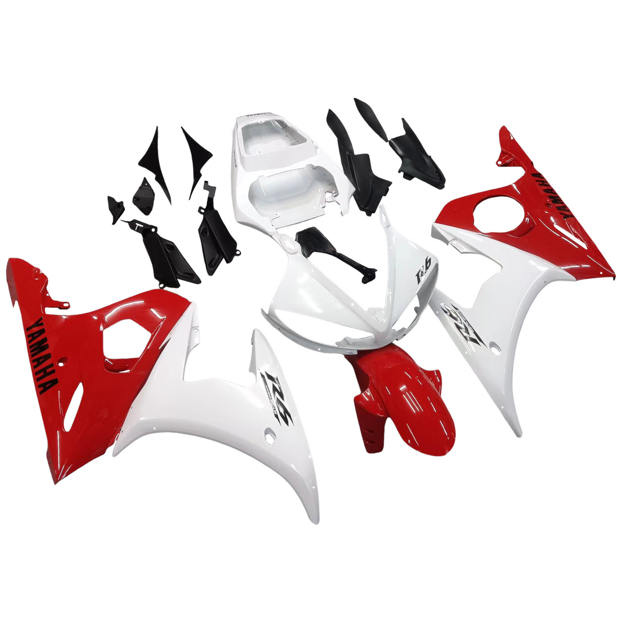 2005 Yamaha YZF 600 R6 Amotopart Fairing Kit Generic #7