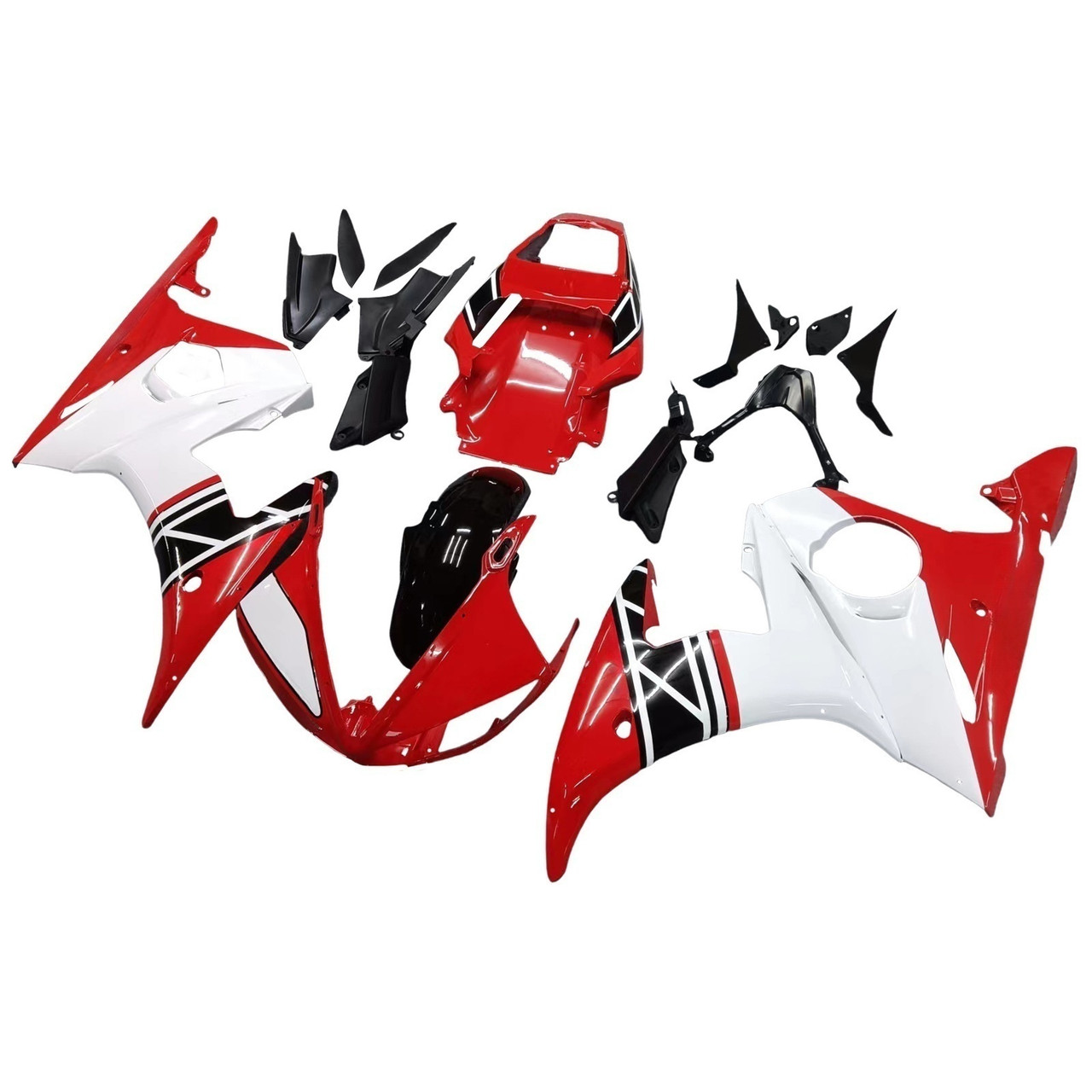 2005 Yamaha YZF 600 R6 Amotopart Fairing Kit Generic #8