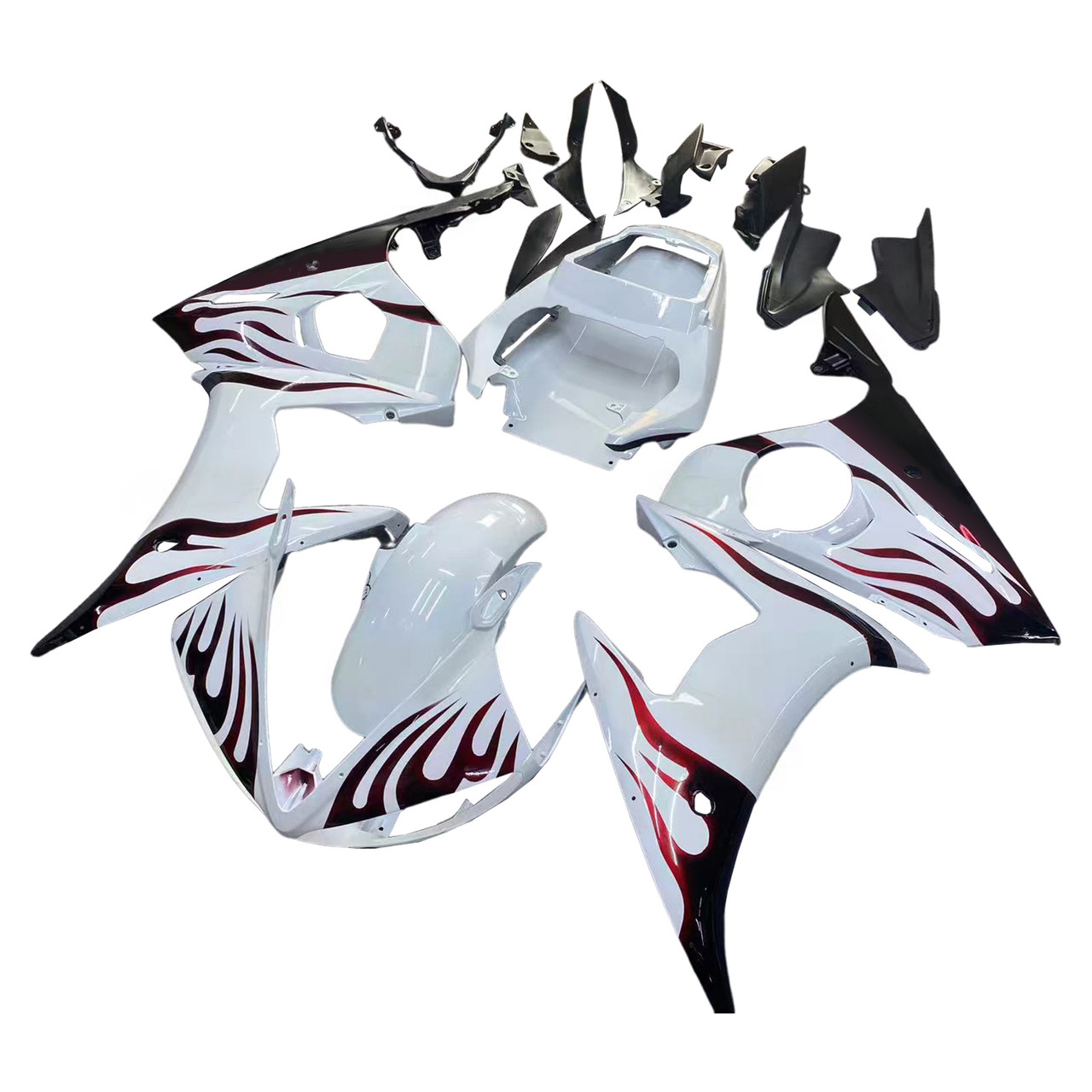 2005 Yamaha YZF 600 R6 Amotopart Fairing Kit Generic #12