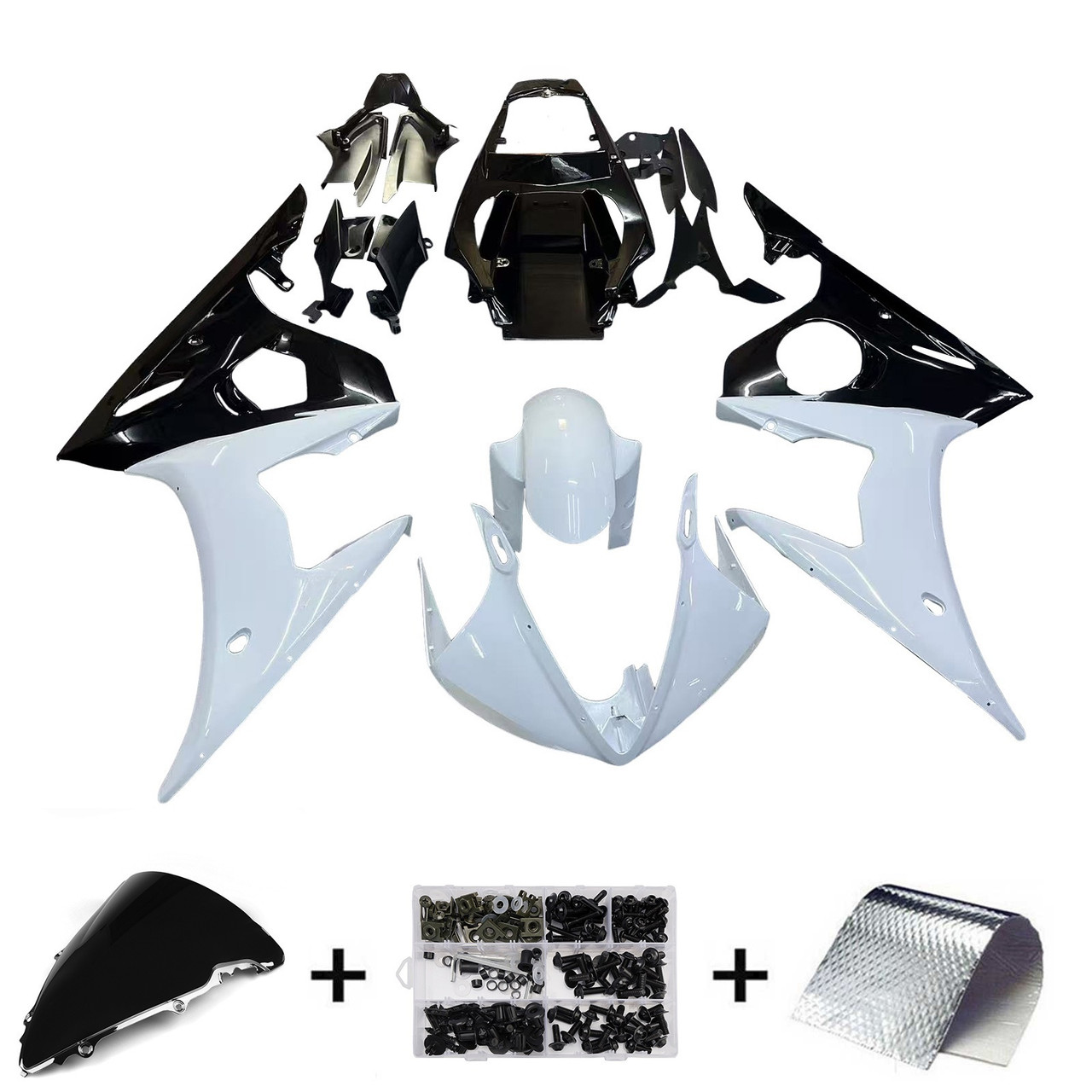 2005 Yamaha YZF 600 R6 Amotopart Fairing Kit Generic #20