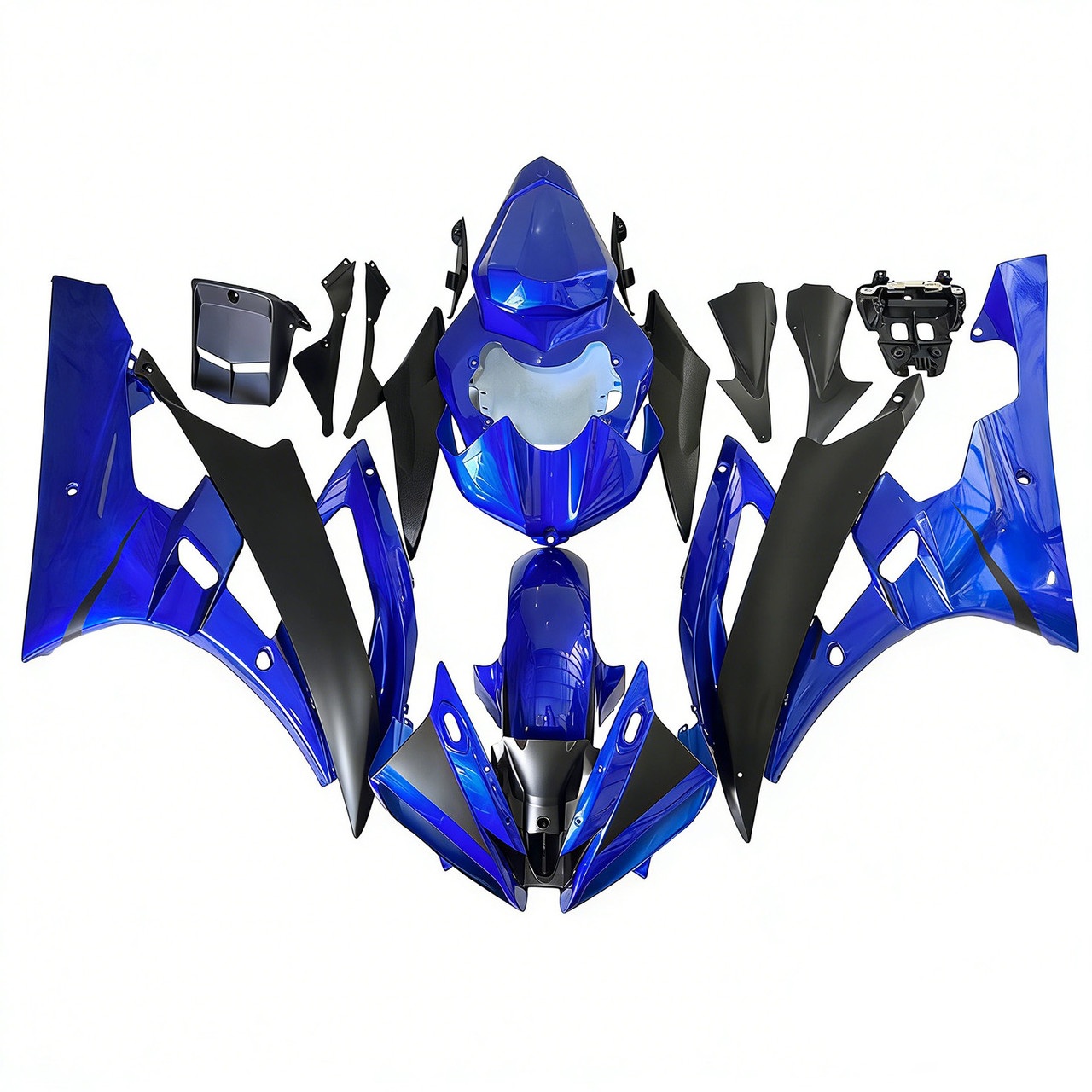 2006-2007 Yamaha YZF 600 R6 Amotopart Fairing Kit Generic #160