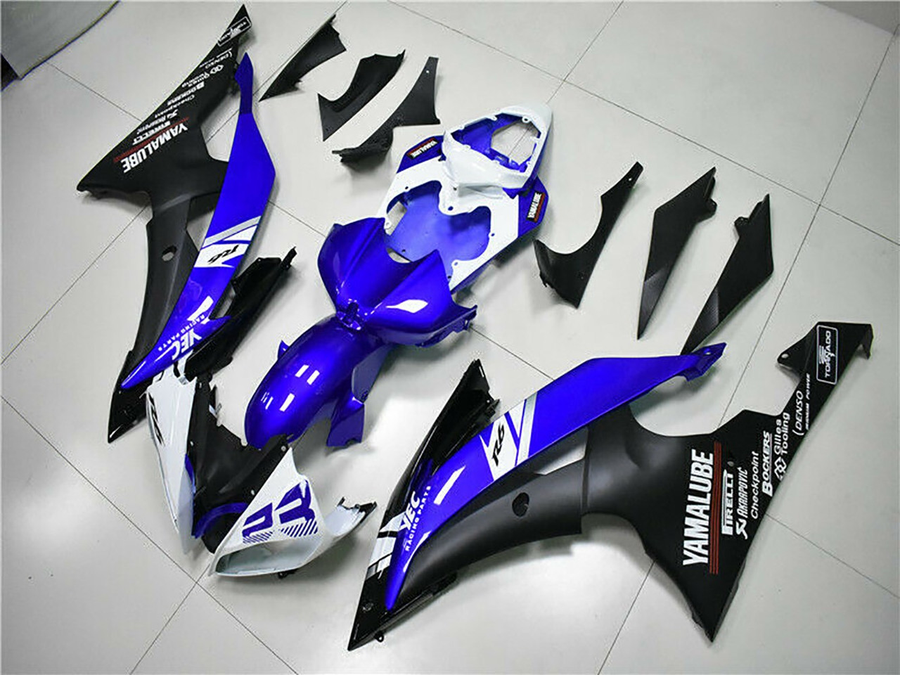 2008-2016 Yamaha YZF 600 R6 Amotopart Fairing Kit Generic #7