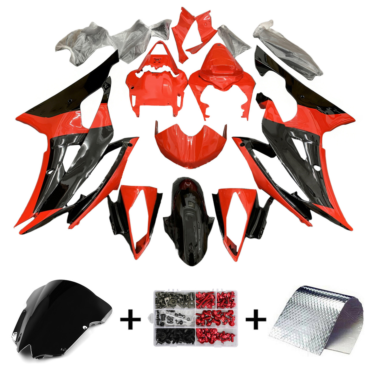 2008-2016 Yamaha YZF 600 R6 Amotopart Fairing Kit Generic #196