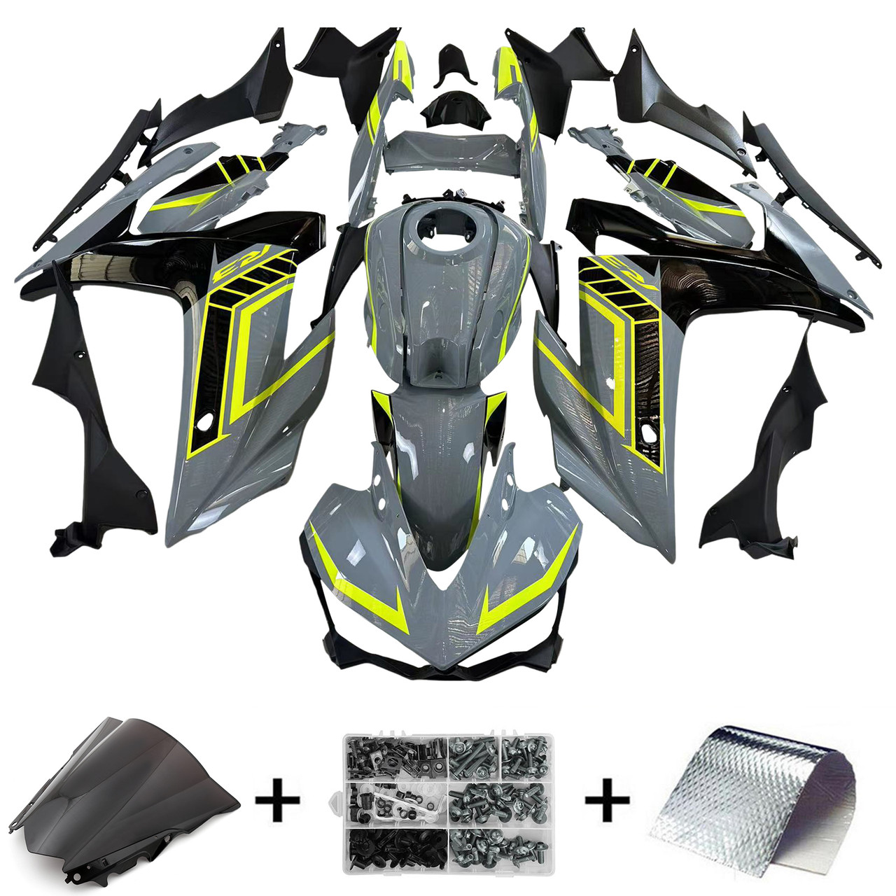 2014-2018 Yamaha YZF R3 Amotopart Fairing Kit Generic #133