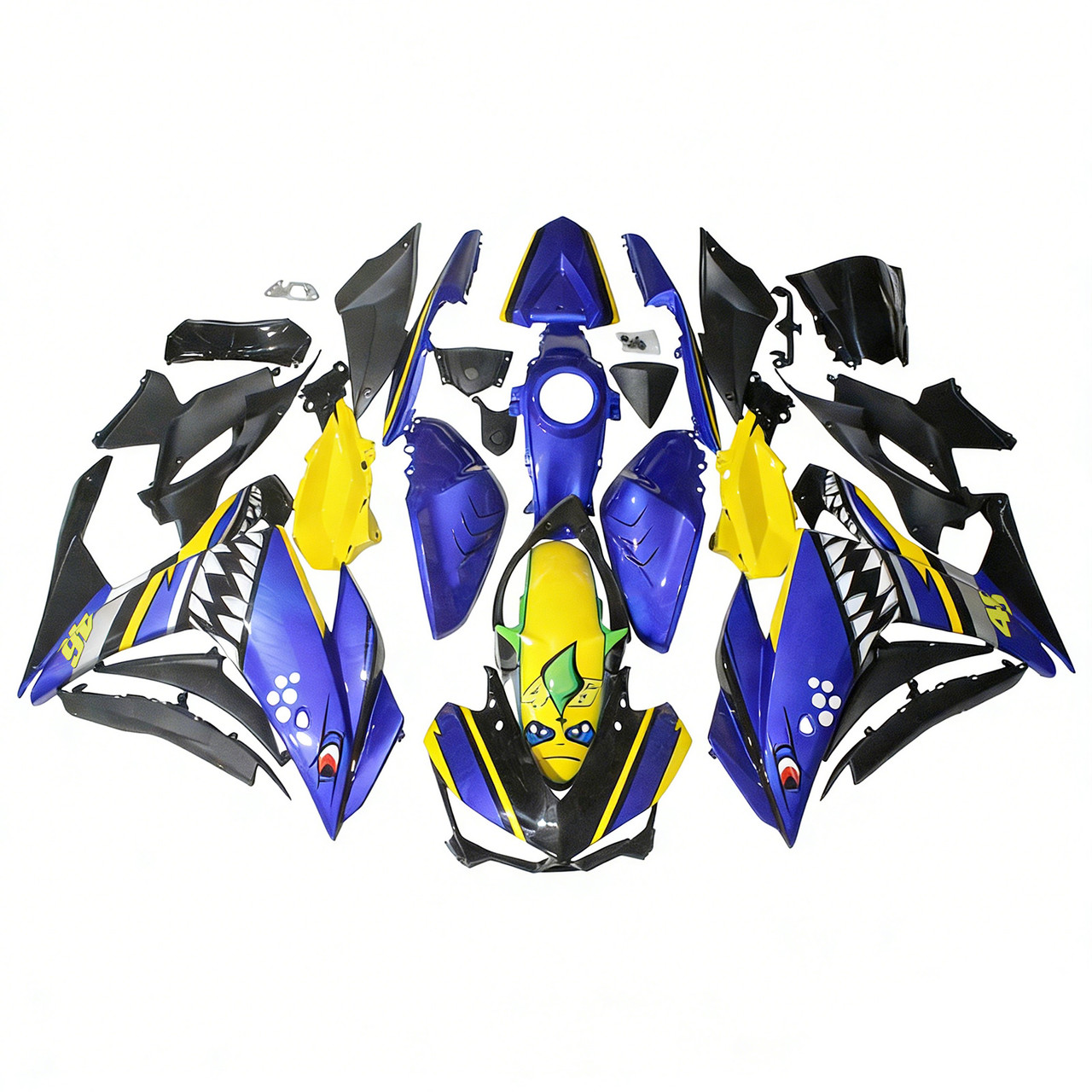2014-2018 Yamaha YZF R3 Amotopart Fairing Kit Generic #150