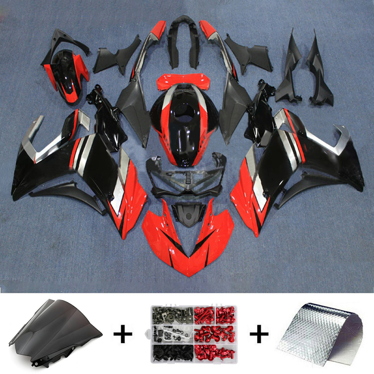 2014-2018 Yamaha YZF R3 Amotopart Fairing Kit Generic #151