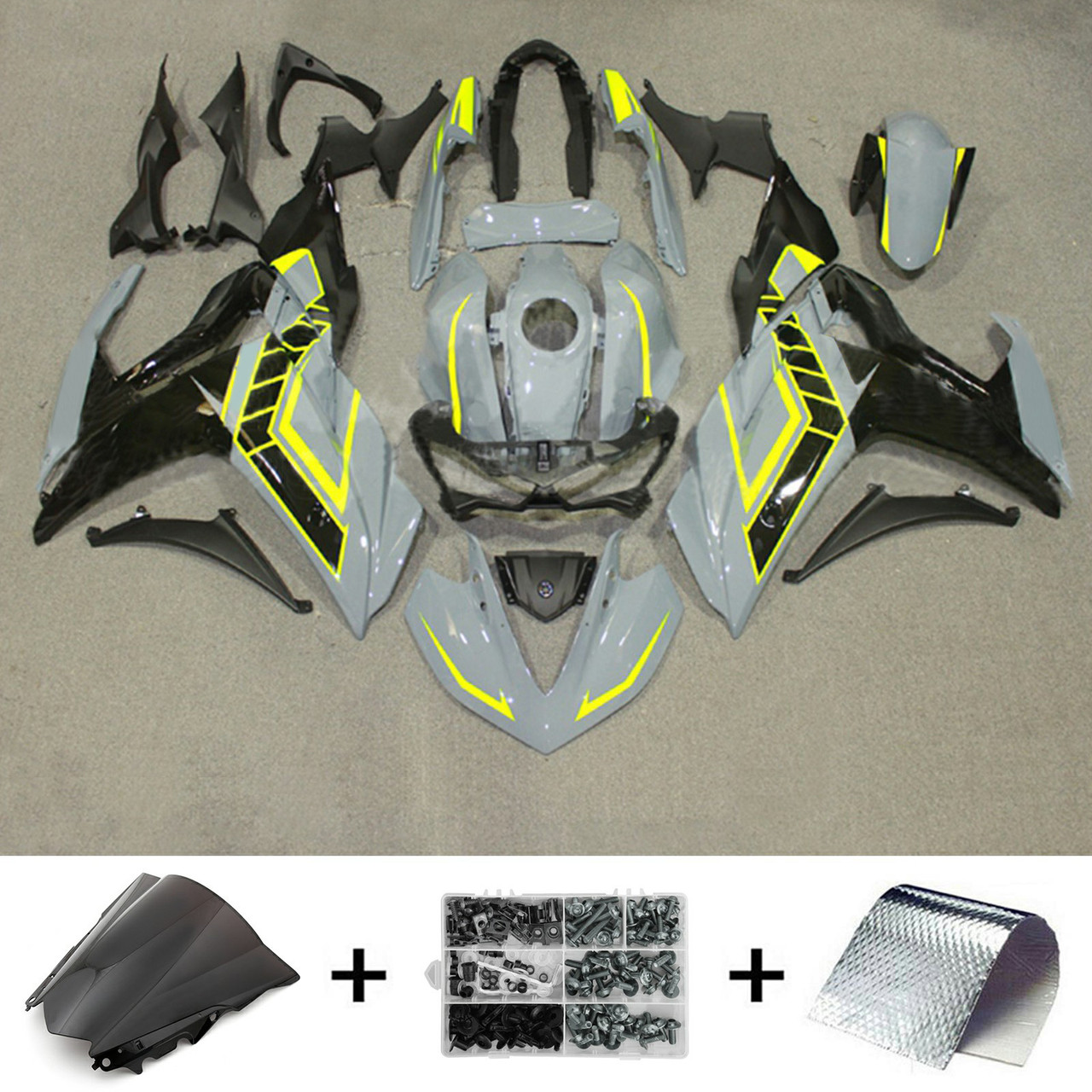 2014-2018 Yamaha YZF R3 Amotopart Fairing Kit Generic #154