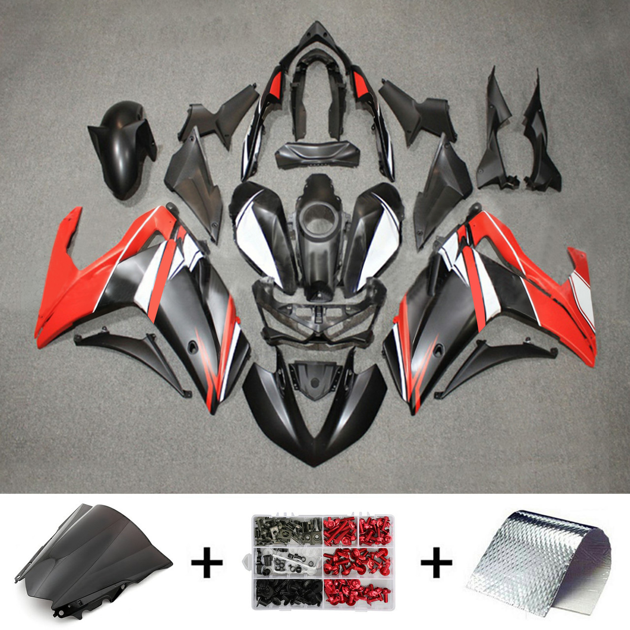 2014-2018 Yamaha YZF R3 Amotopart Fairing Kit Generic #156