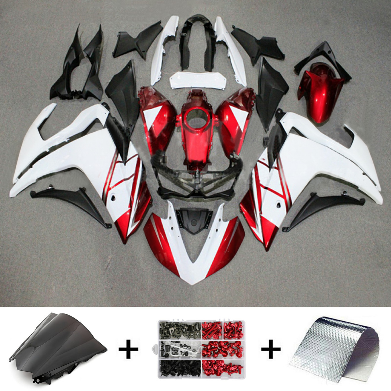 2014-2018 Yamaha YZF R3 Amotopart Fairing Kit Generic #161