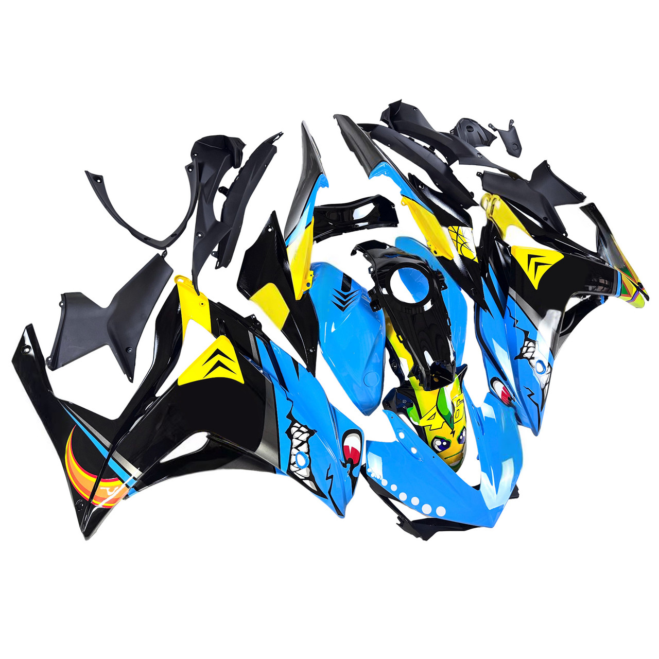 2014-2018 Yamaha YZF R3 Amotopart Fairing Kit Generic #163