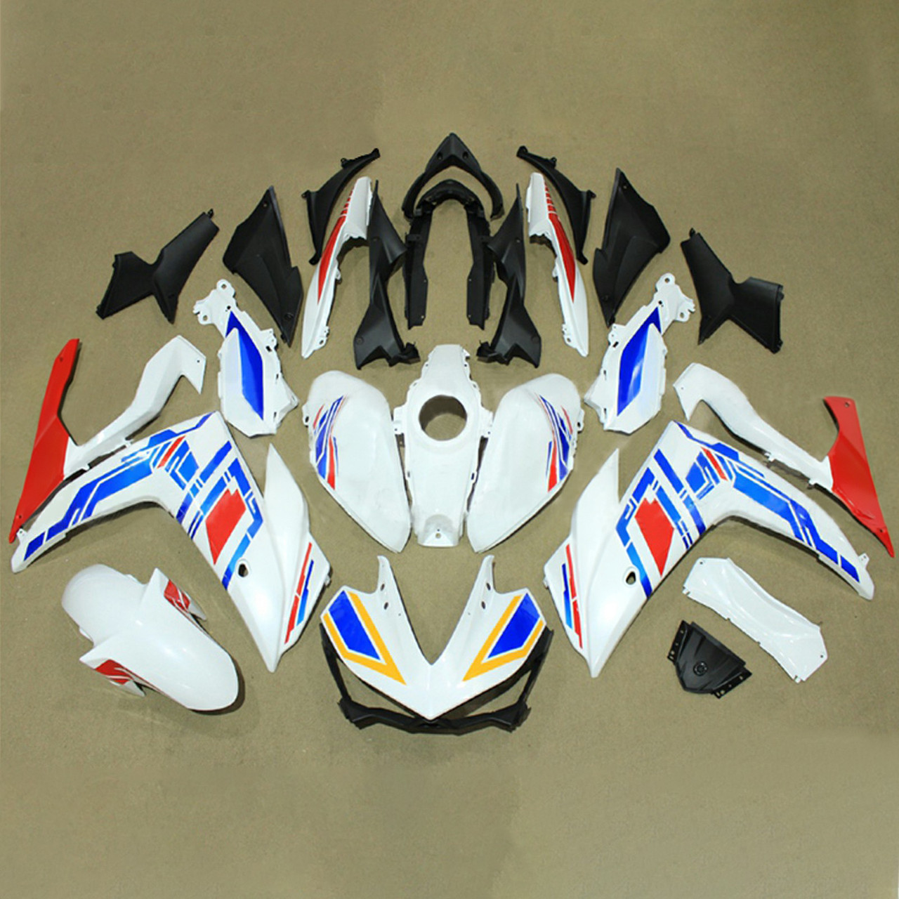 2014-2018 Yamaha YZF R3 Amotopart Fairing Kit Generic #165