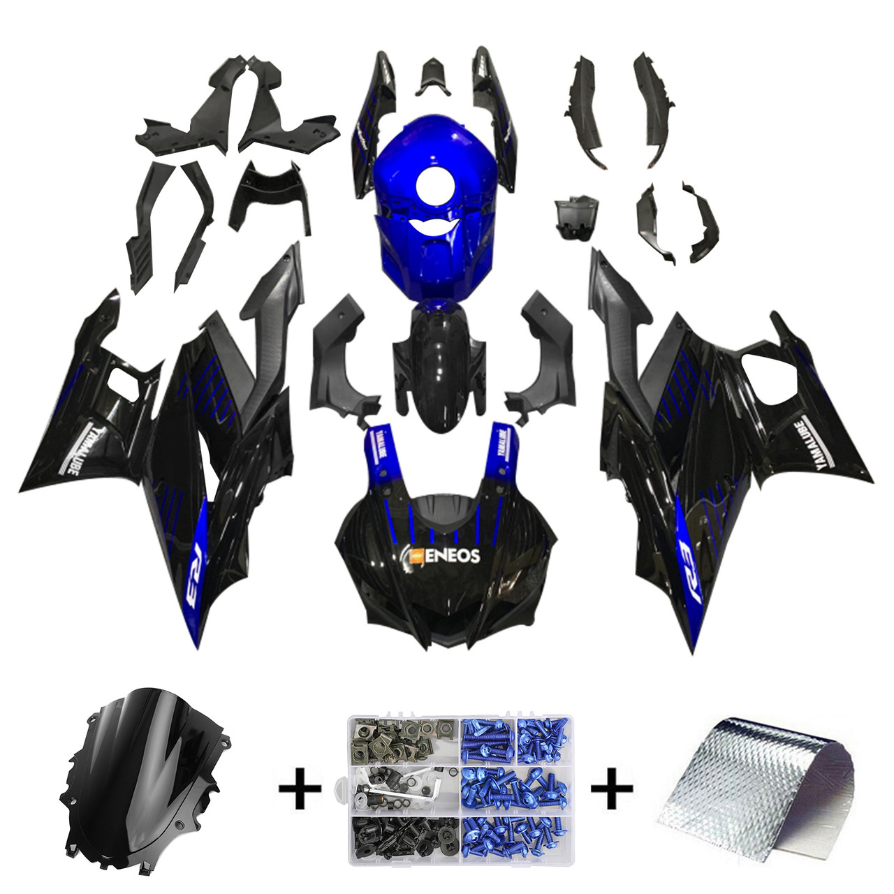 2019-2021 Yamaha YZF R3/R25 Amotopart Fairing Kit Generic #140