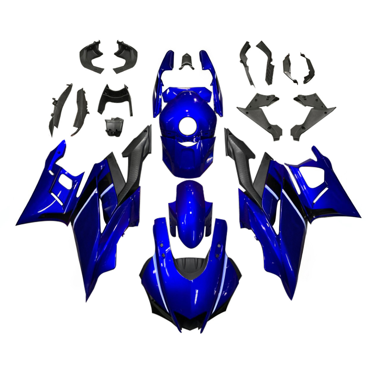 2019-2021 Yamaha YZF R3/R25 Amotopart Fairing Kit Generic #143