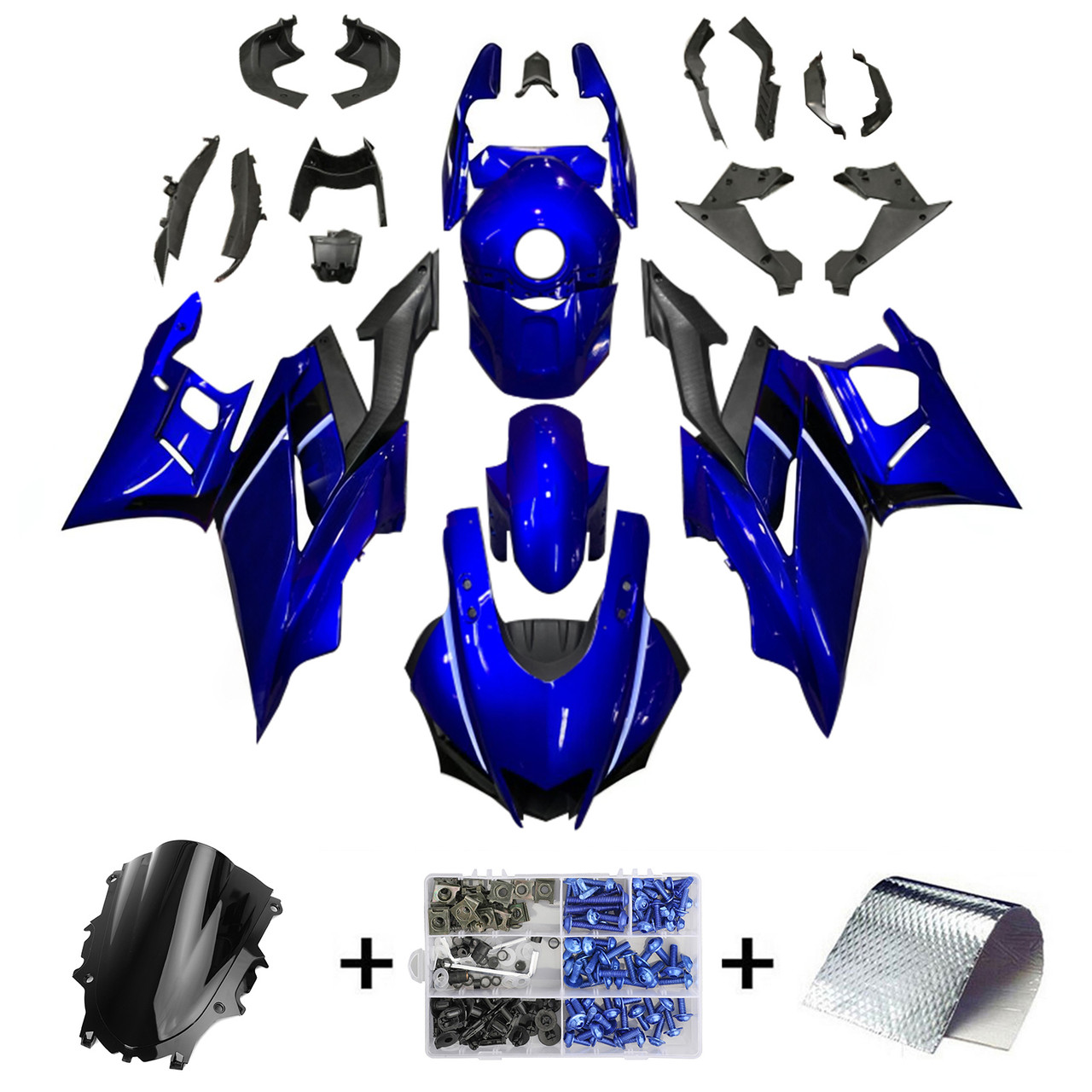 2019-2021 Yamaha YZF R3/R25 Amotopart Fairing Kit Generic #143