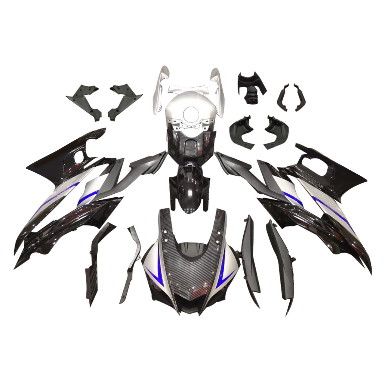 2019-2021 Yamaha YZF R3/R25 Amotopart Fairing Kit Generic #157